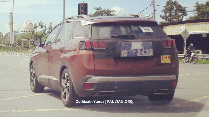 SPIED: New Peugeot 3008 sighted testing, LHD model 677308