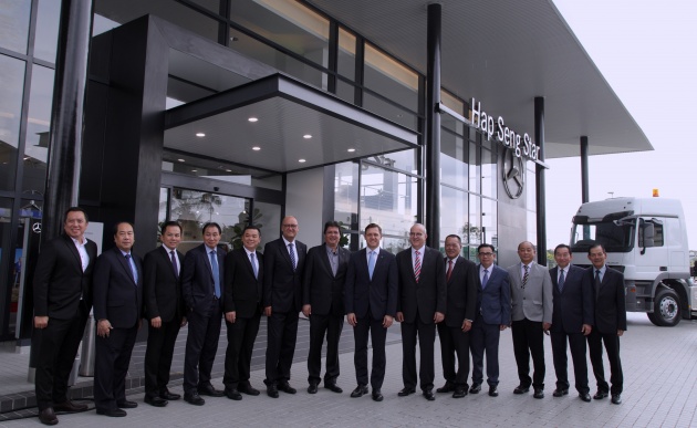 Mercedes-Benz Malaysia opens Hap Seng Kuching Autohaus – 16-work bay, 18,383 sq m 3S facility