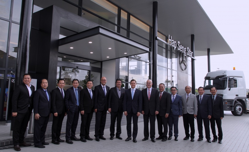 Mercedes-Benz Malaysia opens Hap Seng Kuching Autohaus – 16-work bay, 18,383 sq m 3S facility 670126