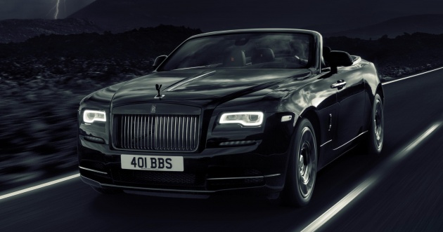 Rolls-Royce Dawn Black Badge – for younger patrons