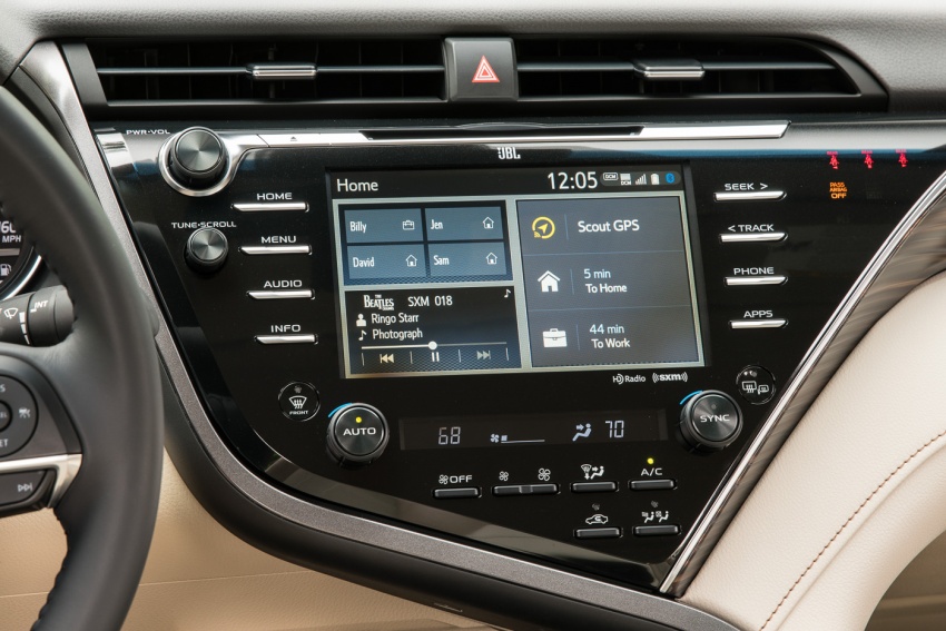 Toyota Camry 2018 – perincian untuk pasaran Amerika 676091