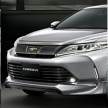Toyota Harrier 2018 dibuka untuk tempahan – versi terkini 2.0L turbo, harga dari RM238k, jaminan 5 tahun