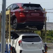 Toyota Harrier facelift spotted undisguised in Japan