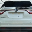 Toyota Harrier facelift spotted undisguised in Japan