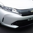 Toyota Harrier facelift spotted undisguised in Japan
