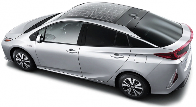 Panasonic pushing solar panel roofs for EVs, hybrids
