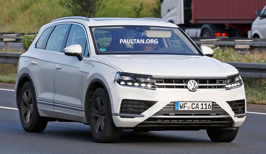 SPIED: 2018 Volkswagen Touareg virtually undisguised 667788