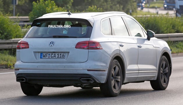 SPYSHOT: VW Touareg 2018 terdedah sepenuhnya