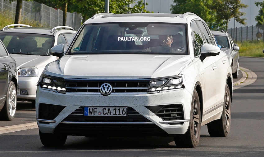 SPIED: 2018 Volkswagen Touareg virtually undisguised 667802