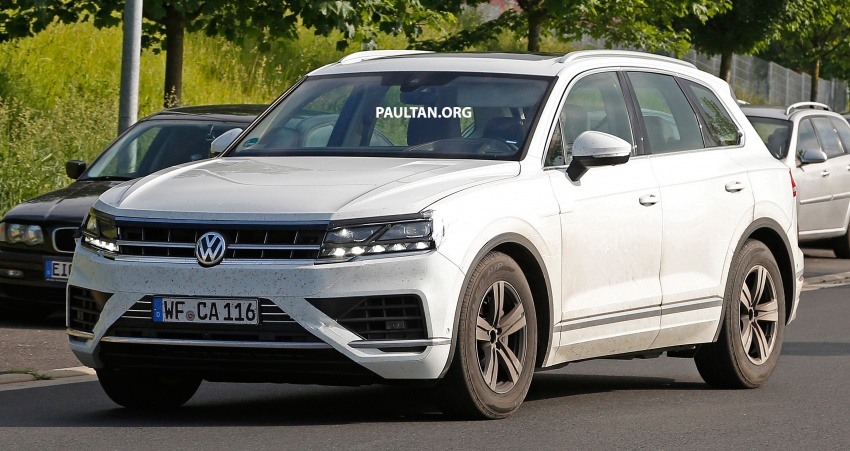 SPIED: 2018 Volkswagen Touareg virtually undisguised 667804