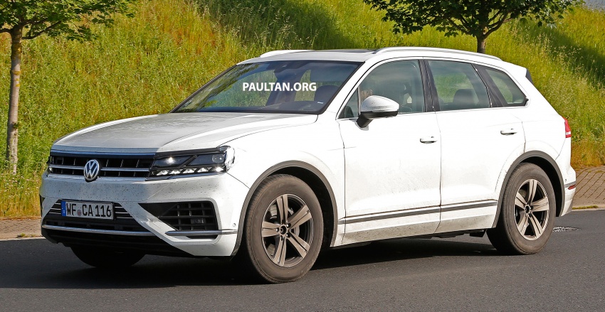 SPIED: 2018 Volkswagen Touareg virtually undisguised 667806