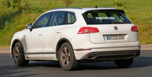 SPIED: 2018 Volkswagen Touareg virtually undisguised