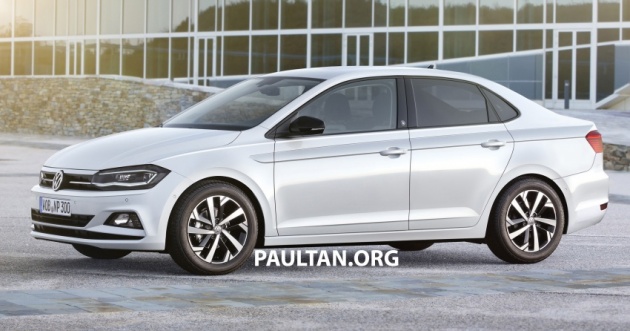 Volkswagen Virtus – imej render model gantian Vento