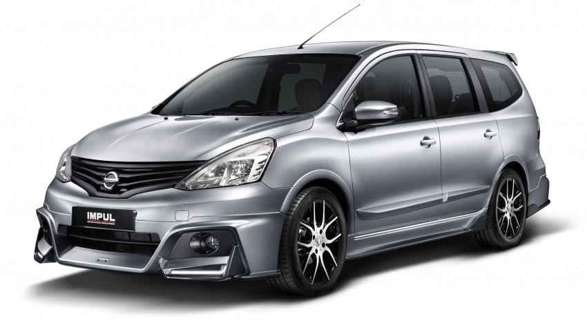 Pakej IMPUL untuk Nissan Grand Livina kini ditawarkan di Malaysia, harga bermula dari RM12,800 678413