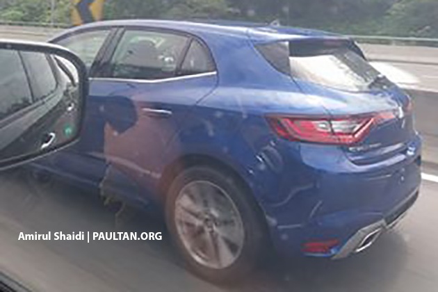 SPIED: Renault Megane IV on the road in Malaysia