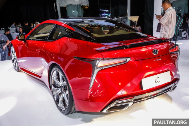 Lexus LC 500 officially launched in Malaysia – 5.0 litre V8, 10-speed auto, 0-100 km/h in 4.4 seconds, RM940k