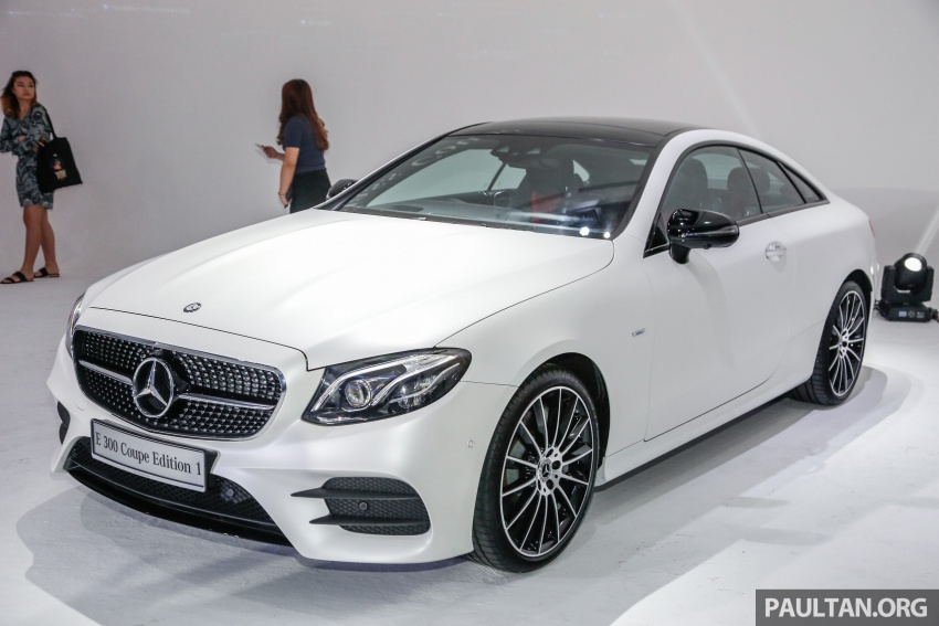 Mercedes-Benz E-Class Coupe kini dilancarkan di Malaysia – tiga varian, harga dari RM436k 689431