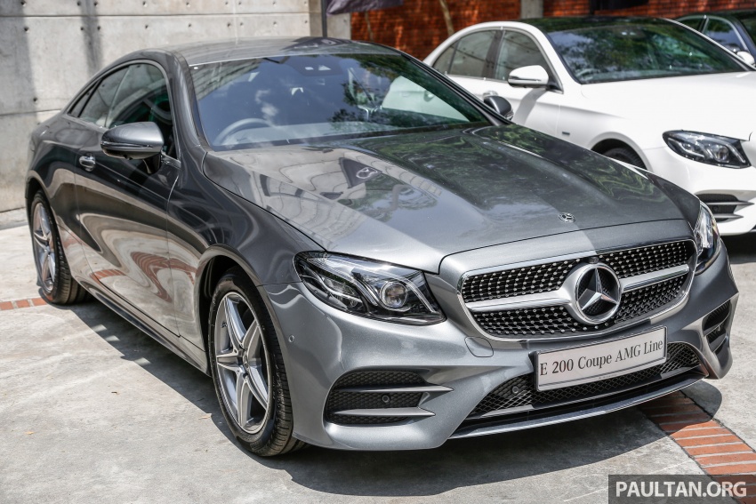 Mercedes-Benz E-Class Coupe kini dilancarkan di Malaysia – tiga varian, harga dari RM436k 689374