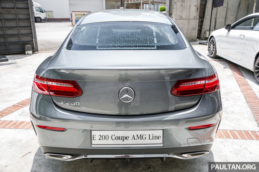 Mercedes-Benz E-Class Coupe kini dilancarkan di Malaysia – tiga varian, harga dari RM436k 689242