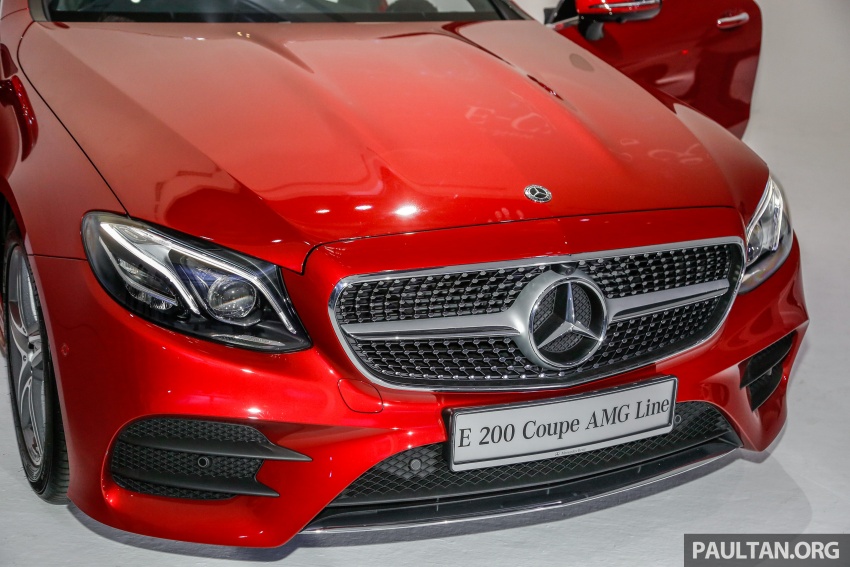 Mercedes-Benz E-Class Coupe kini dilancarkan di Malaysia – tiga varian, harga dari RM436k 689356