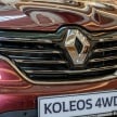 GALLERY: Renault Koleos 2.5L 4WD – RM201,800 est.