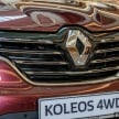 GALERI: Renault Koleos versi 4WD dipasaran Malaysia