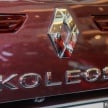 GALERI: Renault Koleos versi 4WD dipasaran Malaysia
