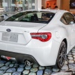 Subaru BRZ facelift officially launched in Malaysia – six-speed manual priced at RM224k, auto for RM231k