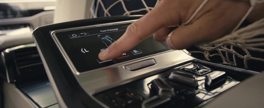 2018 Audi A8 shows off its new rear relaxation seat 678723