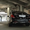 VIDEO: Mercedes-Benz S-Class W222 facelift 2018 diuji keluar dari baris produksi kilang tanpa pemandu