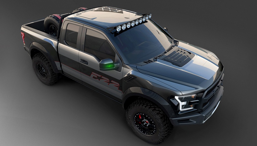 Ford F-150 Raptor one-off inspired by F-22 Raptor 679612