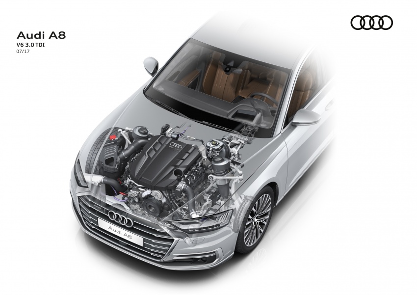 2018 Audi A8 unveiled – new tech, standard mild hybrid system, world-first Level 3 autonomous driving Image #681575