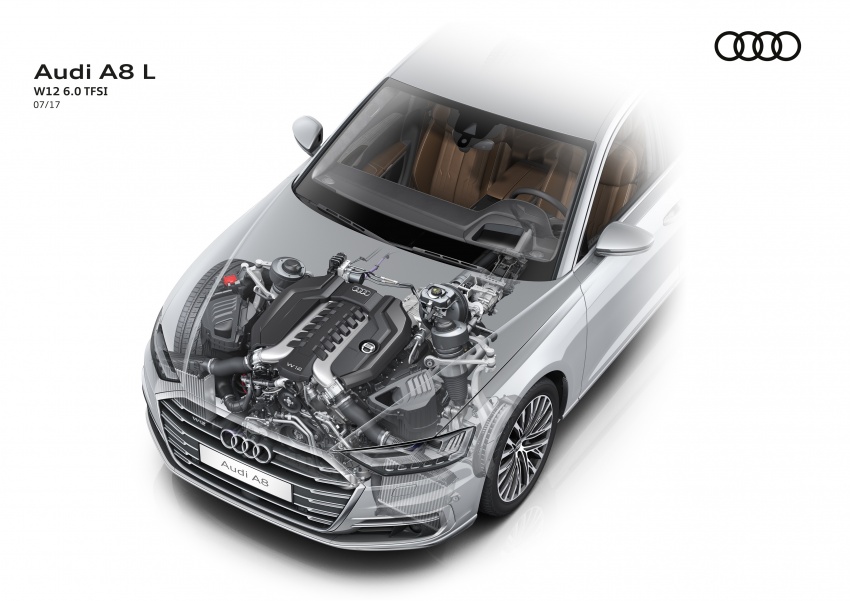 2018 Audi A8 unveiled – new tech, standard mild hybrid system, world-first Level 3 autonomous driving Image #681590