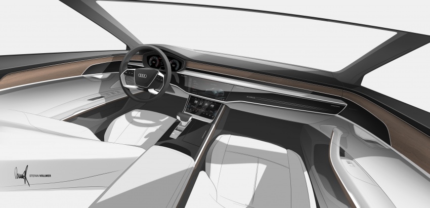 2018 Audi A8 unveiled – new tech, standard mild hybrid system, world-first Level 3 autonomous driving 681598