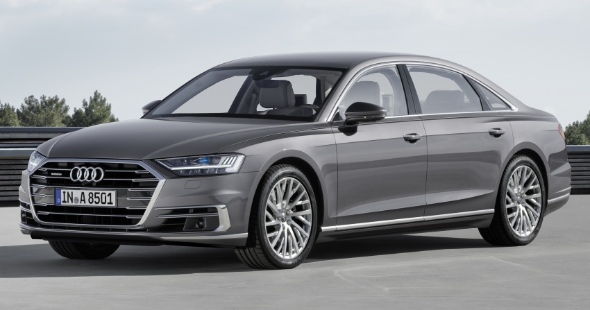 2018 Audi A8 unveiled – new tech, standard mild hybrid system, world-first Level 3 autonomous driving 681631