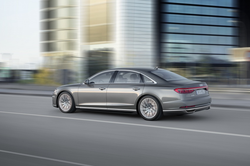 2018 Audi A8 unveiled – new tech, standard mild hybrid system, world-first Level 3 autonomous driving Image #681634