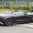 SPIED: Aston Martin Vanquish Zagato Volante and Vanquish Zagato Speedster take to the track for tests