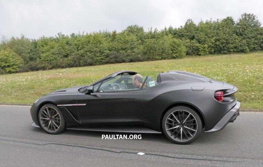 SPIED: Aston Martin Vanquish Zagato Volante and Vanquish Zagato Speedster take to the track for tests 689576