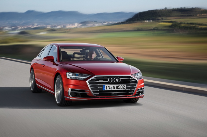 Audi A8 2018 – sistem hibrid ringkas datang standard 682238