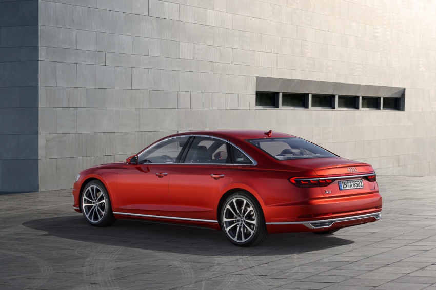 Audi A8 2018 – sistem hibrid ringkas datang standard 682241