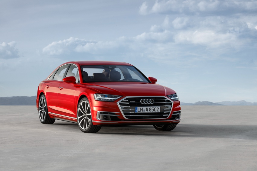 Audi A8 2018 – sistem hibrid ringkas datang standard 682242