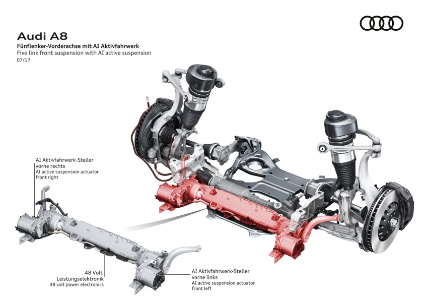 Audi A8 2018 – sistem hibrid ringkas datang standard 682251
