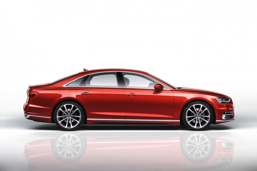 Audi A8 2018 – sistem hibrid ringkas datang standard 682229