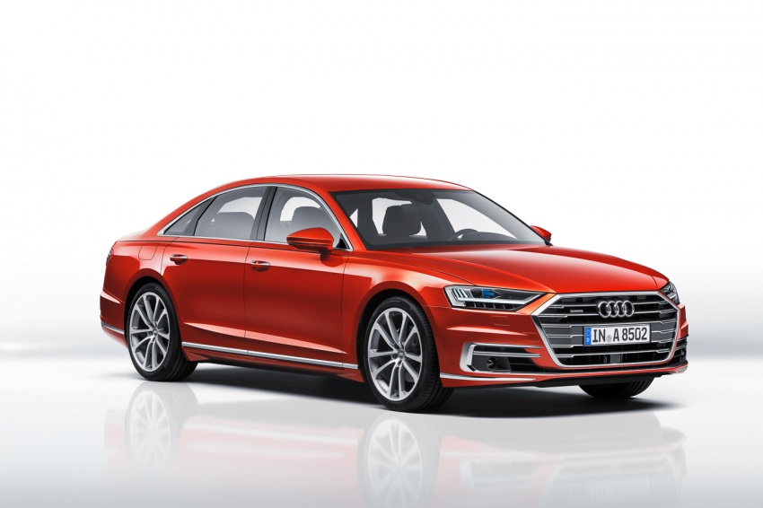 Audi A8 2018 – sistem hibrid ringkas datang standard 682230