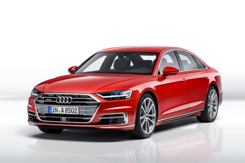 Audi A8 2018 – sistem hibrid ringkas datang standard 682231