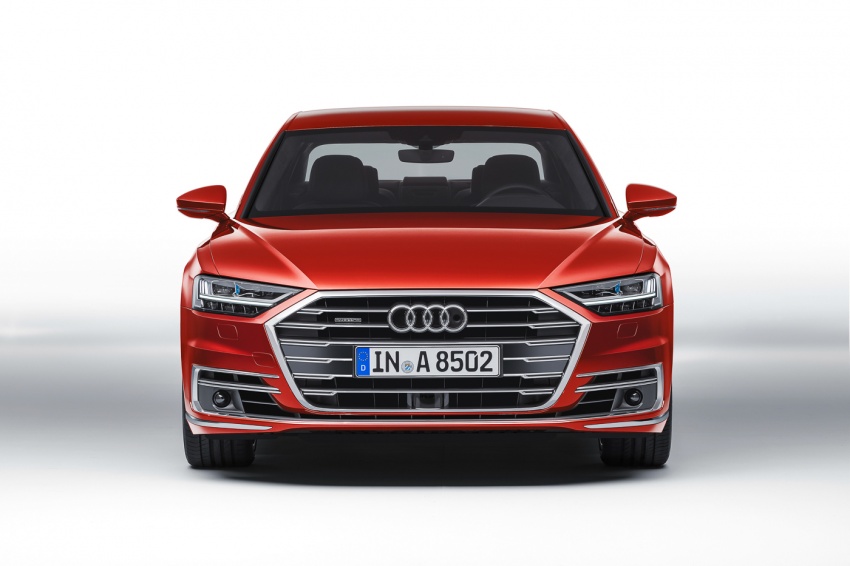 Audi A8 2018 – sistem hibrid ringkas datang standard 682233