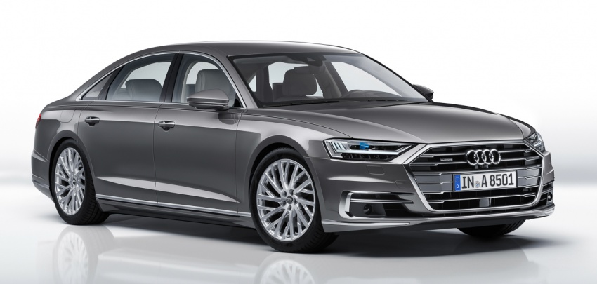 Audi A8 2018 – sistem hibrid ringkas datang standard 682220