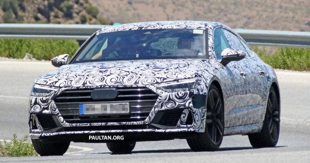 SPYSHOTS: 2018 Audi S7 reveals exterior details