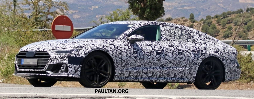 SPYSHOTS: 2018 Audi S7 reveals exterior details 683068