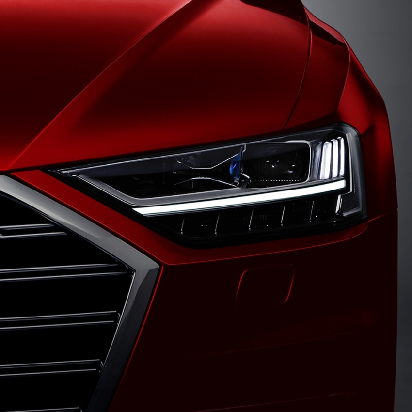 Audi tayang teaser model sedan A8 2018 sekali lagi 679374